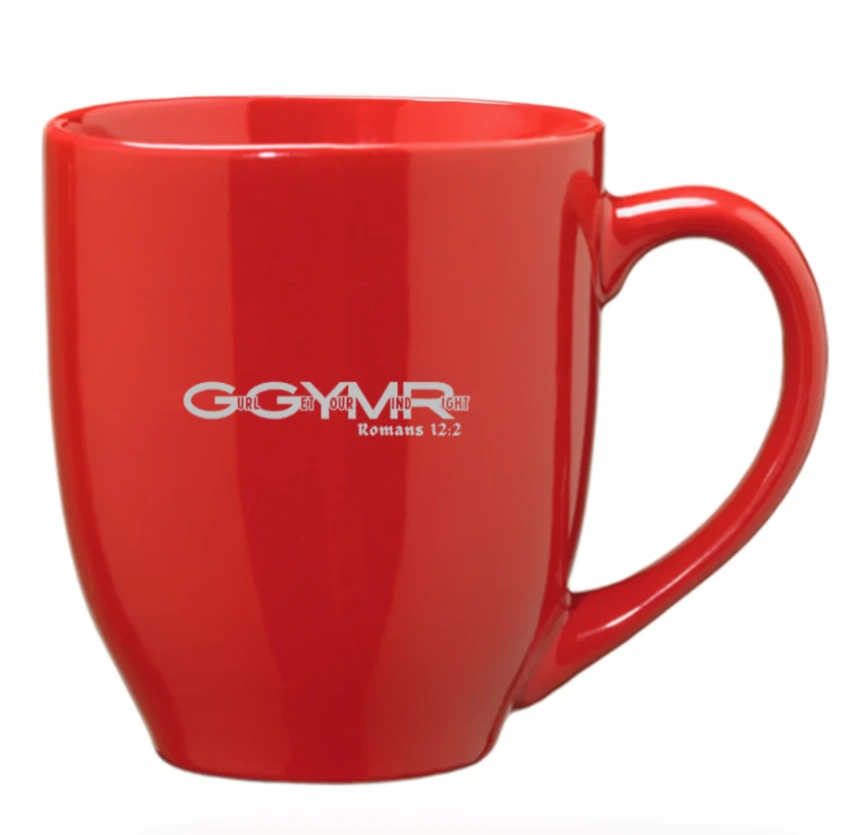 GGYMR coffee mug — red